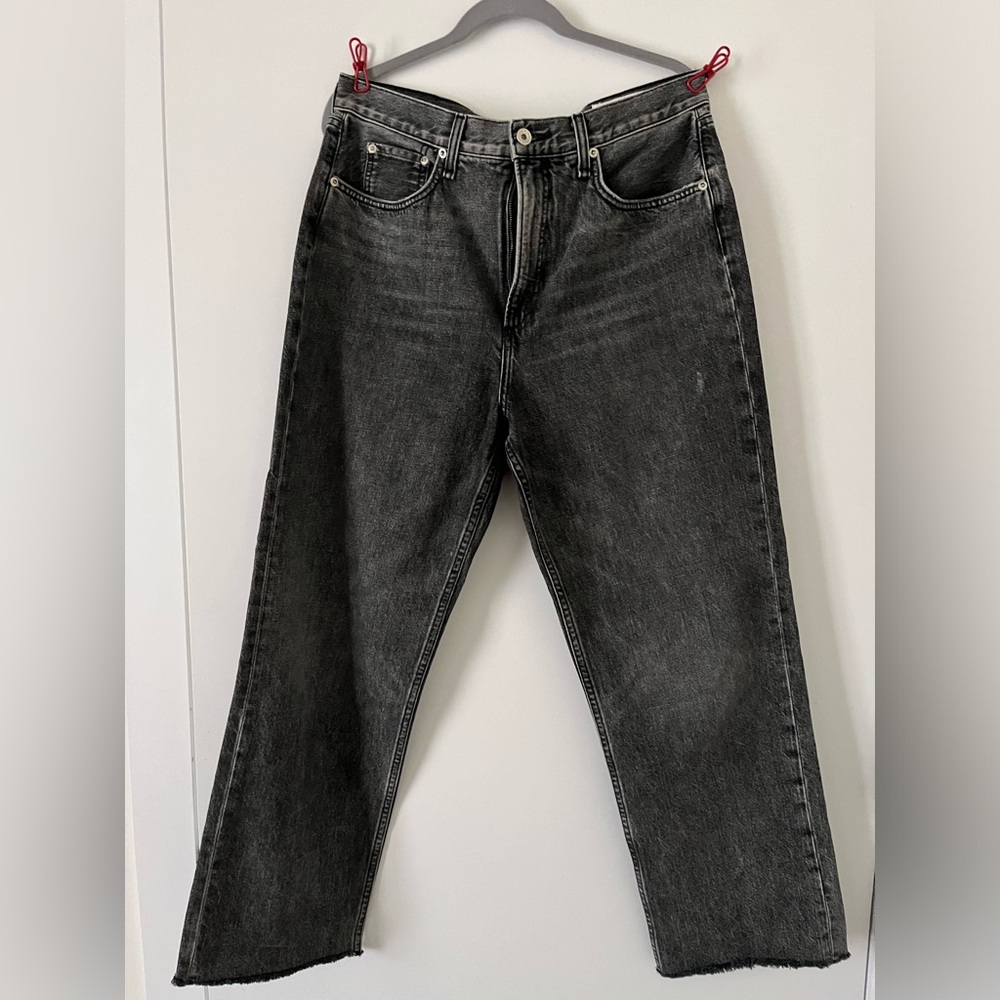 Rag & Bone wide leg vintage wash jeans 32